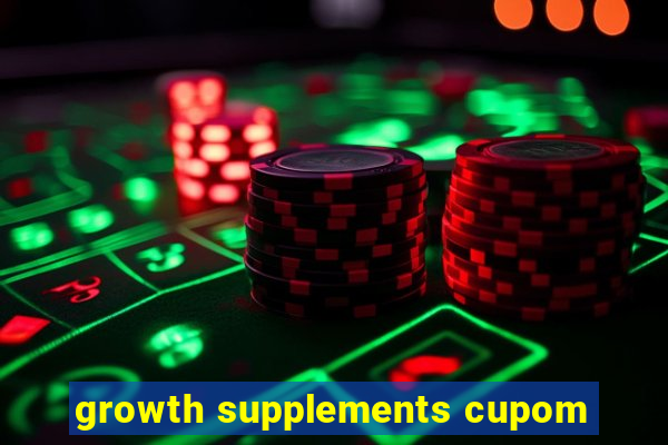 growth supplements cupom